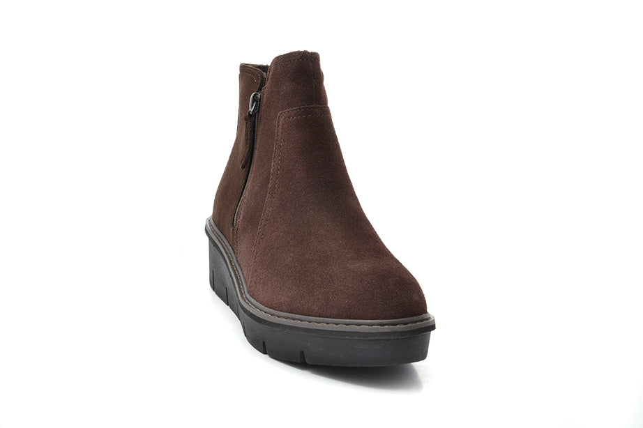 Clarks Airbell Zip Brown