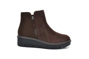 Clarks Airbell Zip Brown