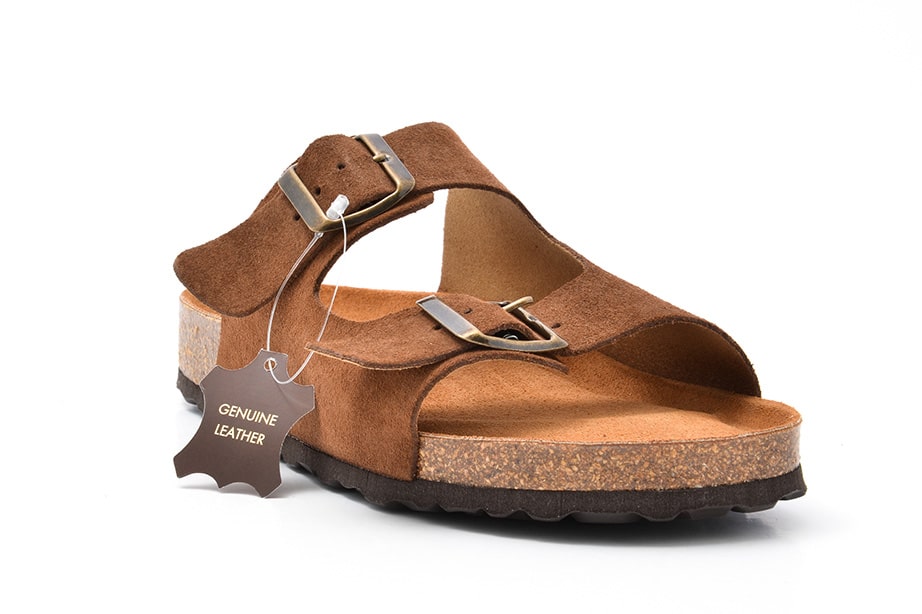 Foten sandal brun