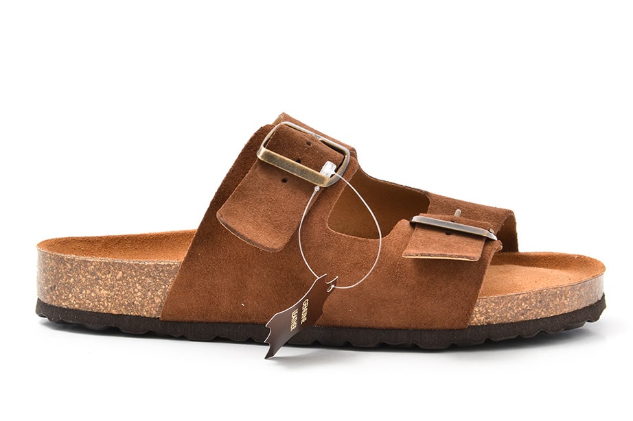 Foten sandal brun