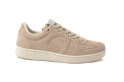 Beige Björn Borg Court Su sneaker för dam – låg modell i mocka