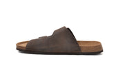 Foten-sandal brun oil lth herr