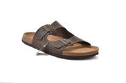 Foten-sandal brun oil lth herr