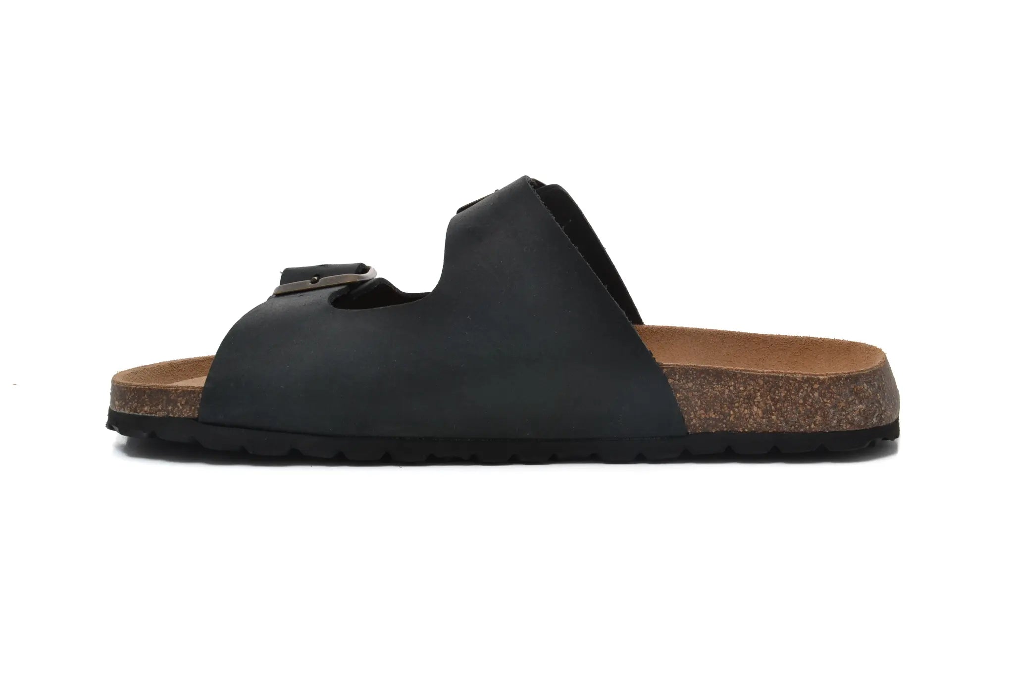 Foten sandal svart lthr wide