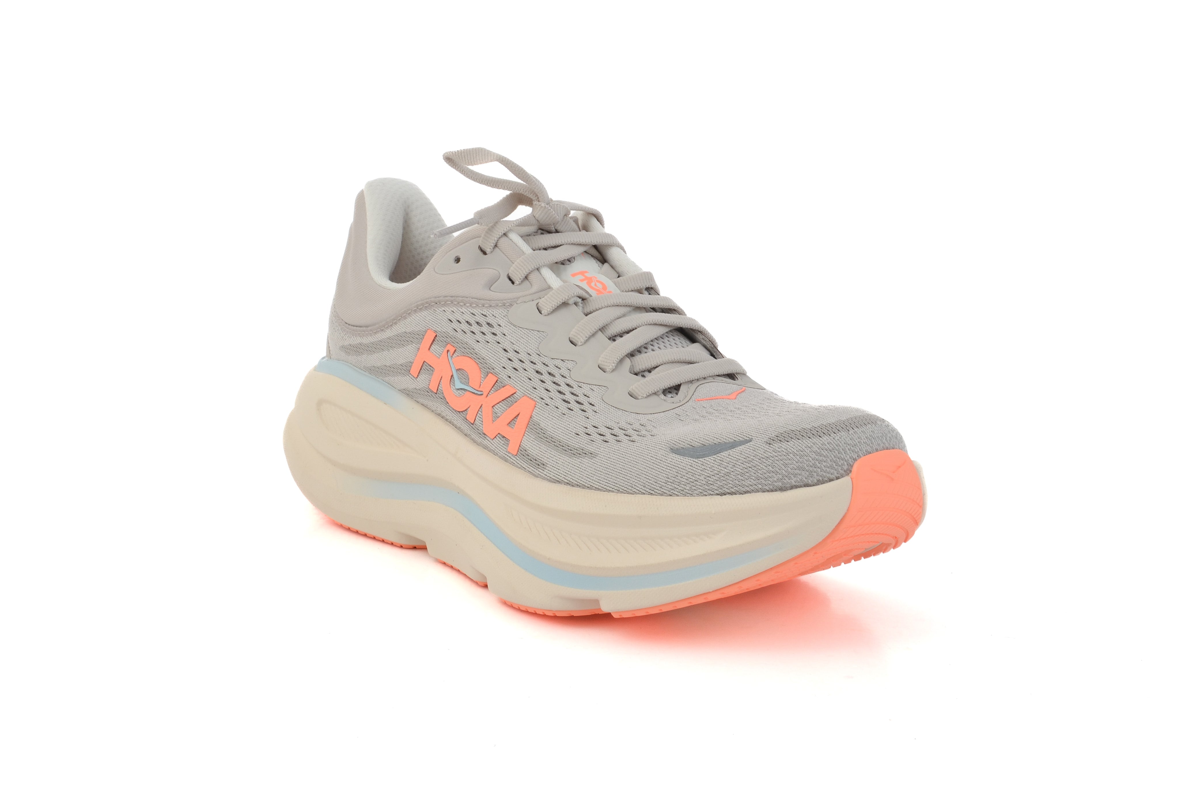 Hoka Bondi 9 River Rock Grey W